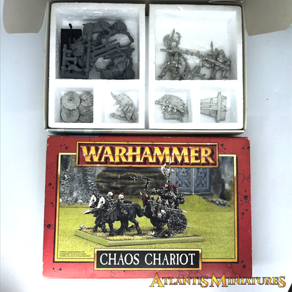 Warriors of Chaos Chariot - Boxed & Unpainted - Classic Warhammer Fantasy W10