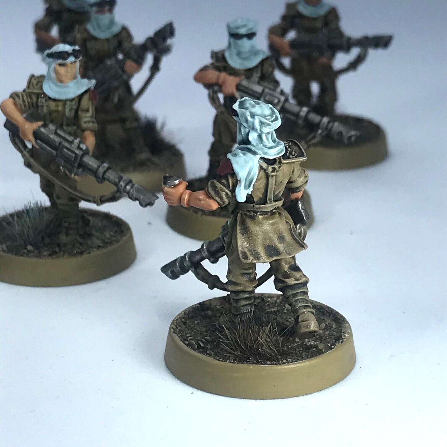 Infantry Squad Ideal for Tallarn Desert Raiders Astra Militarum Painted C3486