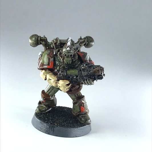 Plague Marine with Plasma Gun Chaos Space Marines - Warhammer 40K Metal X5074