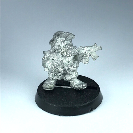 Classic Metal Space Dwarf Squat Dated 1987 Rogue Trader - Warhammer 40K X7929