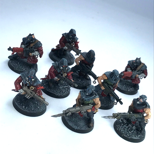 Chaos Cultists Traitor Militia Infantry Squad - Painted Warhammer 40K GW C822