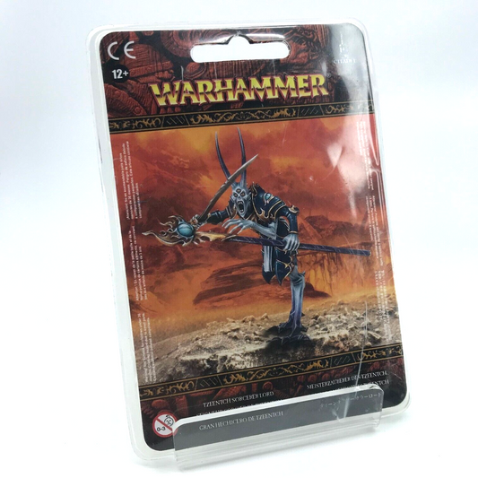 Tzeentch Sorcerer Lord Chaos Blister- Warhammer Fantasy Games Workshop C31