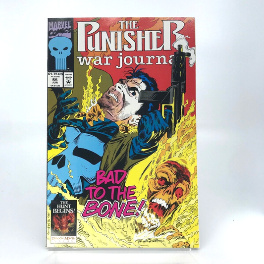 The Punisher War Journal Issue 55 Original Vintage Comic - Marvel Comics D81