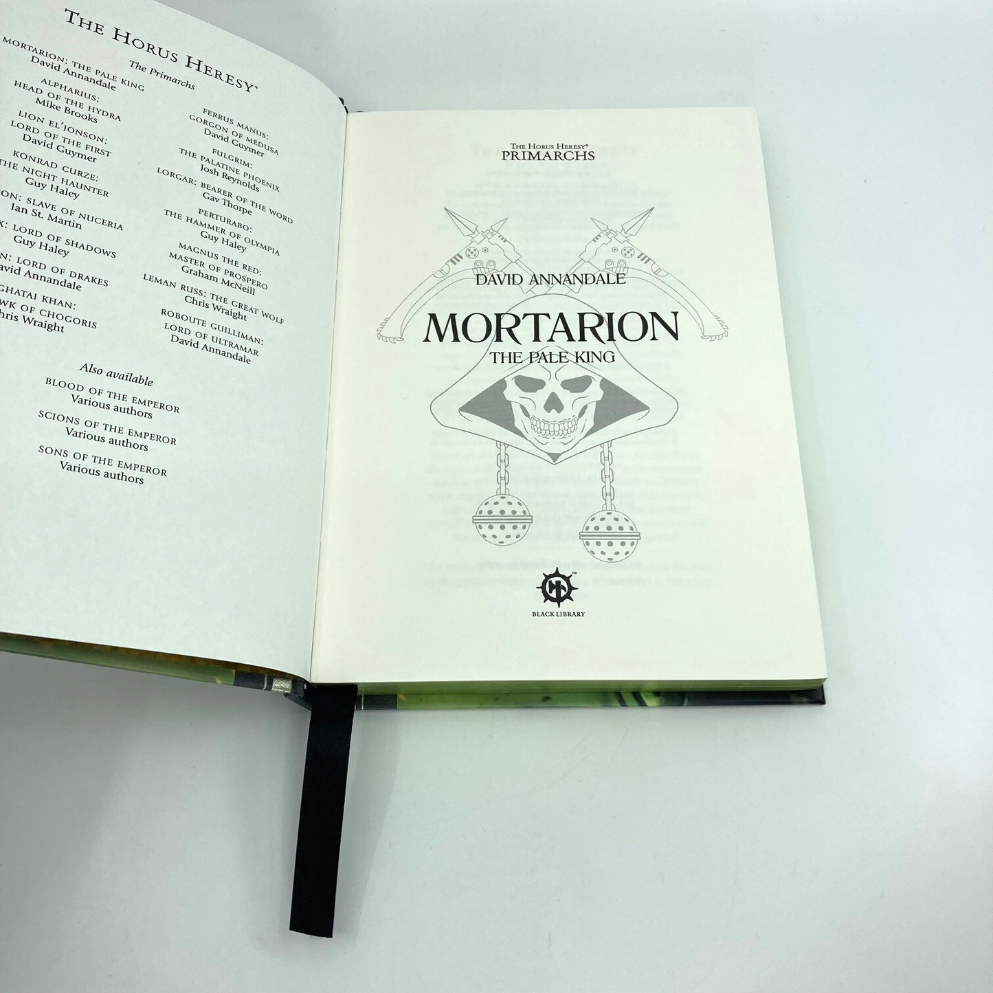 Mortarion: The Pale King - Limited Edition - Black Library Warhammer M1668