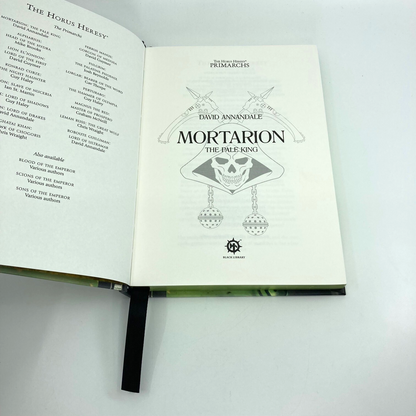 Mortarion: The Pale King - Limited Edition - Black Library Warhammer M1668