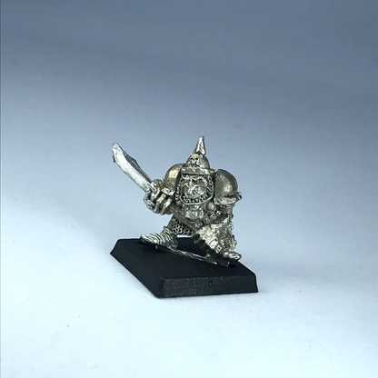 Goblin Armoured Champion Dated 1991 Orcs & Goblins Warhammer Fantasy X7245