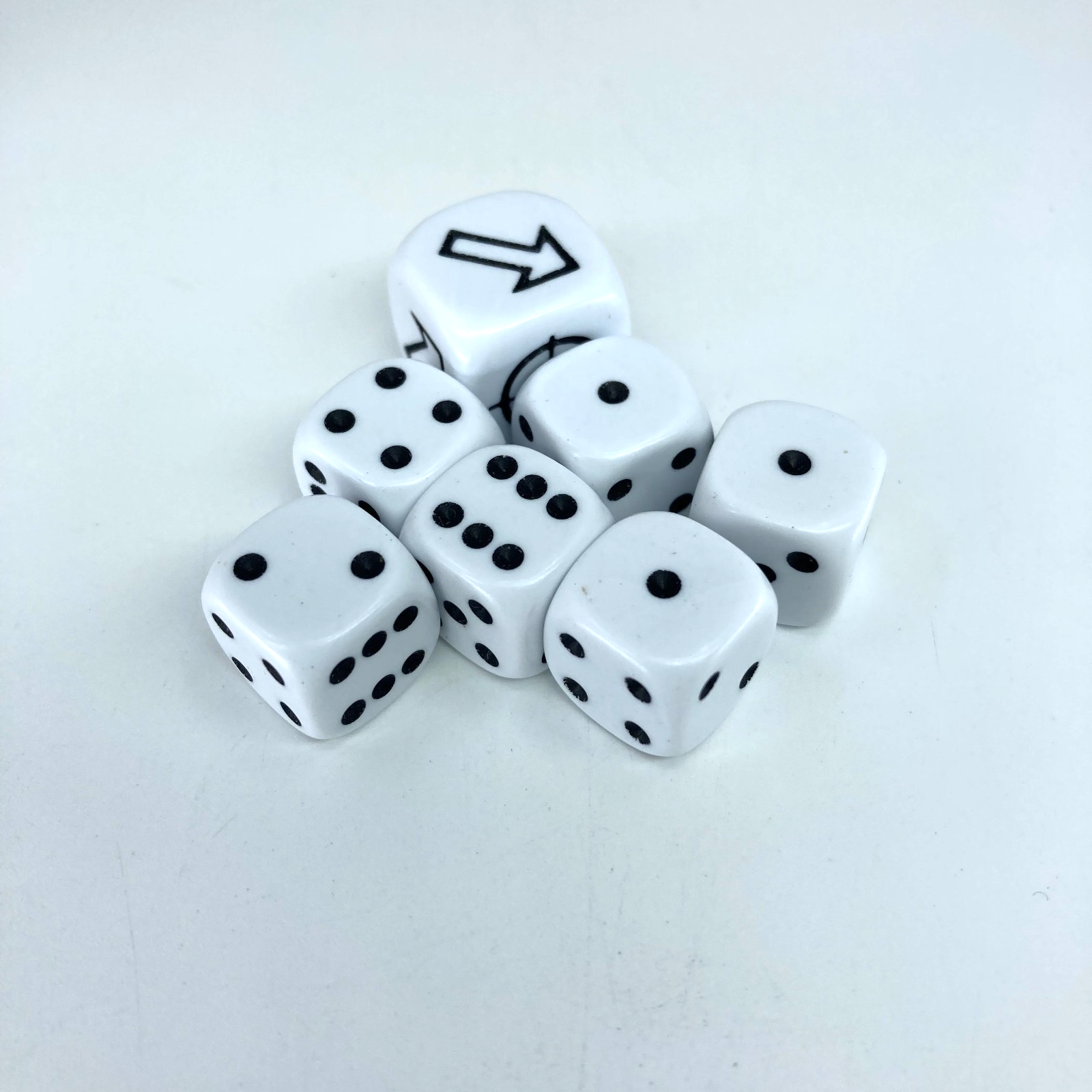 D6 Dice Set With Scatter Die - Warhammer Horus Heresy Games Workshop X