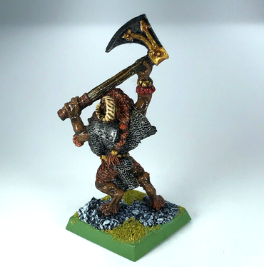 Bestigor Champion Beastmen Classic Metal Painted - Warhammer Fantasy GW X5080