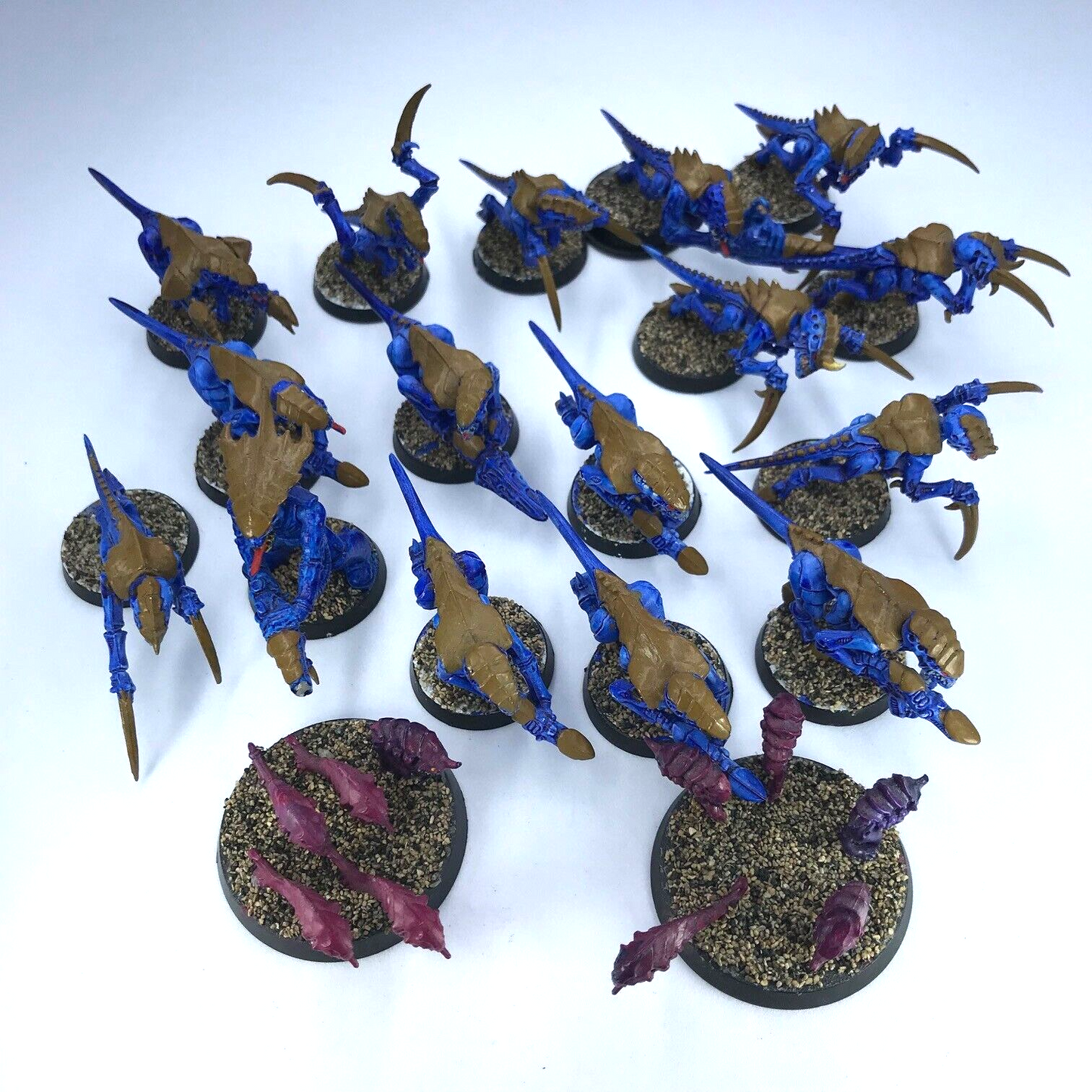 Classic Tyranid Hormagaunts Termagants Swarm - Painted - Warhammer 40K C1385