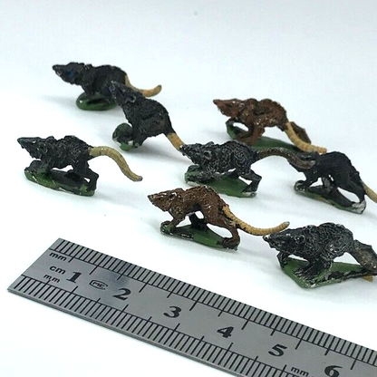 Skaven Giant Rat Pack - Citadel Warhammer Fantasy Classic Metal GW X4823