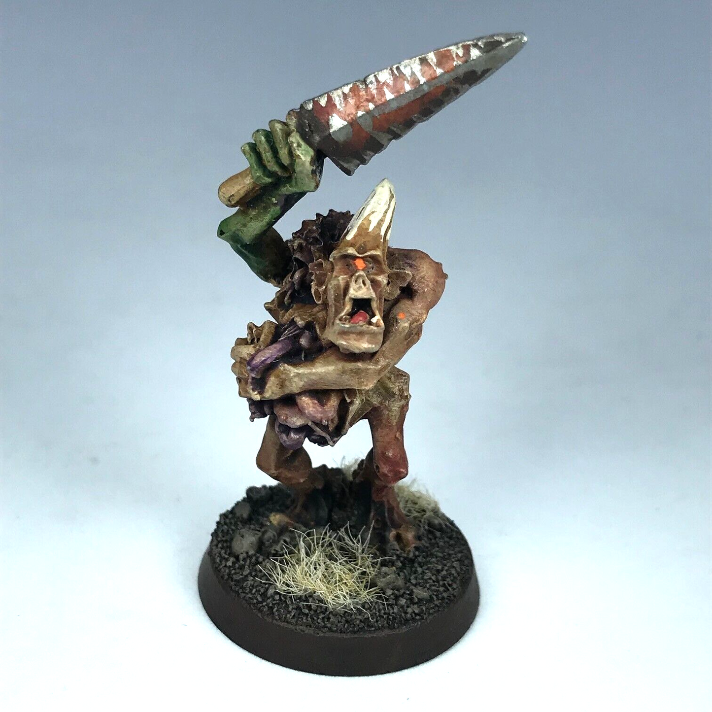 Metal Classic Chaos Nurgle Plague Bearer - Painted  - Warhammer Fantasy X11266
