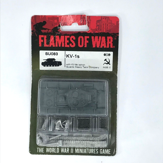 WW2 Soviet KV-1s Tank Blister - Flames of War C1373