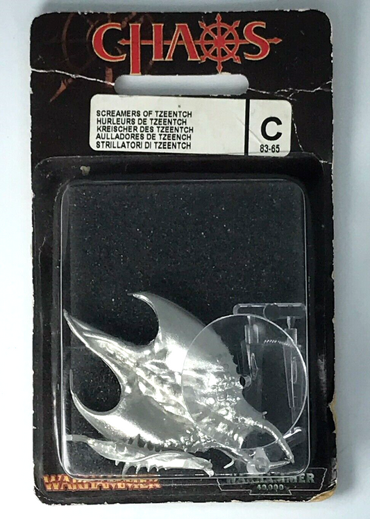 Classic Metal Screamers of Tzeentch Chaos Daemons Blister Warhammer Fantasy C246