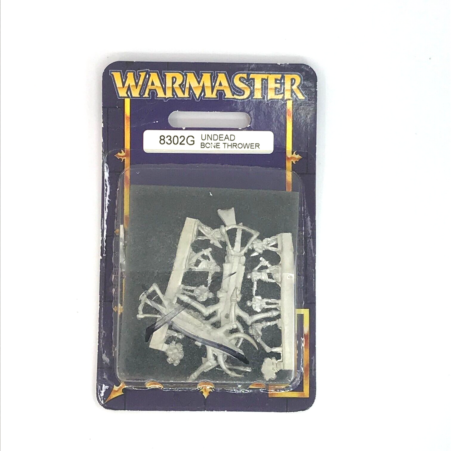 Metal Undead Skeleton Bone Thrower Blister - OOP - Warmaster Warhammer C2765