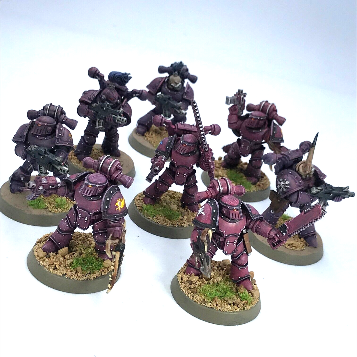 Emperors Children Chaos Space Tactical Squad - Painted - Warhammer 40K C409