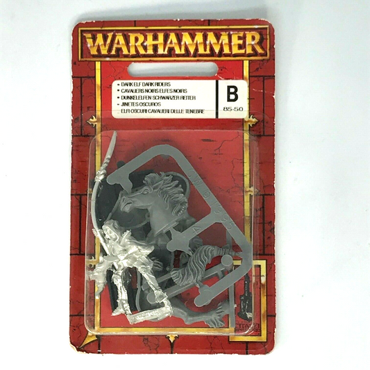 Classic Metal Dark Elves Elf Dark Rider Blister - Warhammer Fantasy C2307