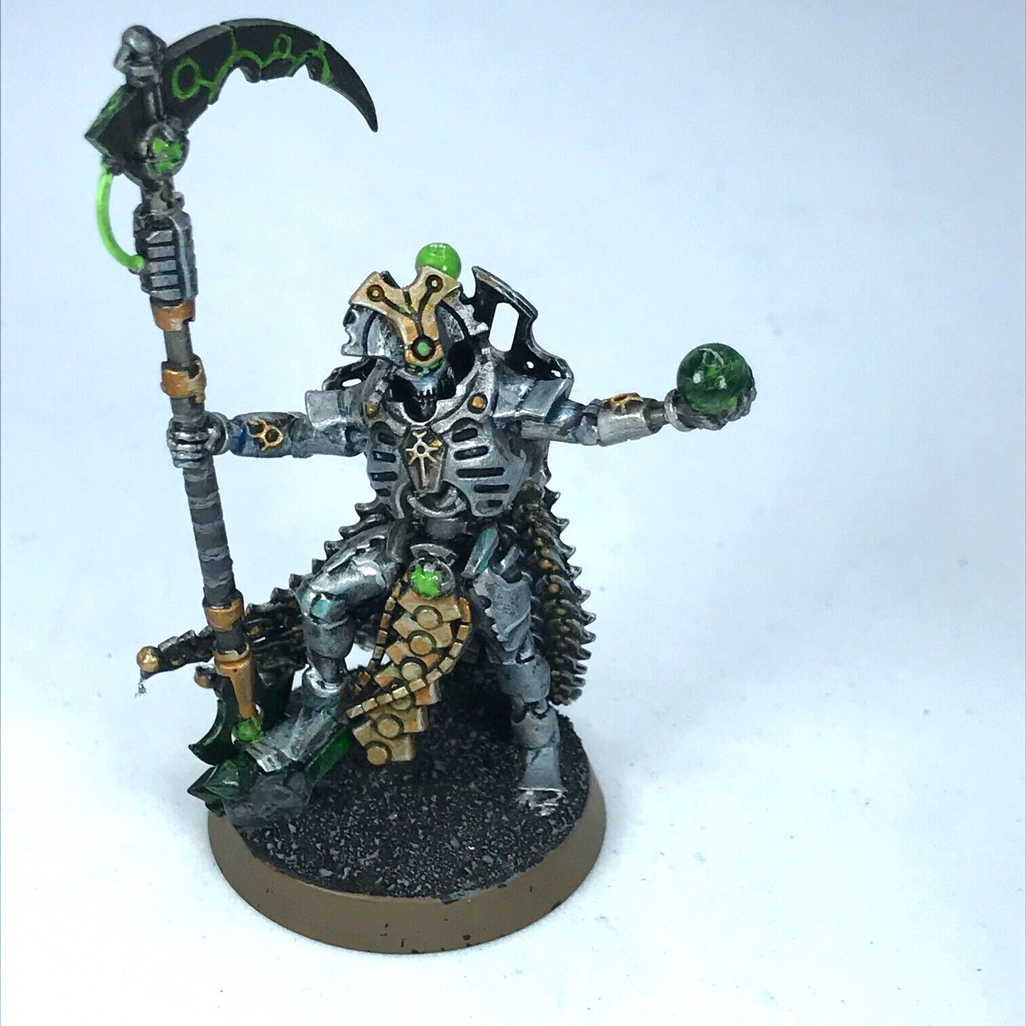 Necron Overord Necrons - Painted - Warhammer 40K C3888