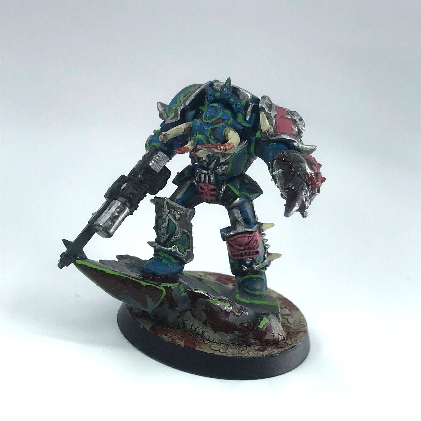 Chaos Lord in Terminator Armour Alpha Legion Chaos Space Marines Warhammer X2486