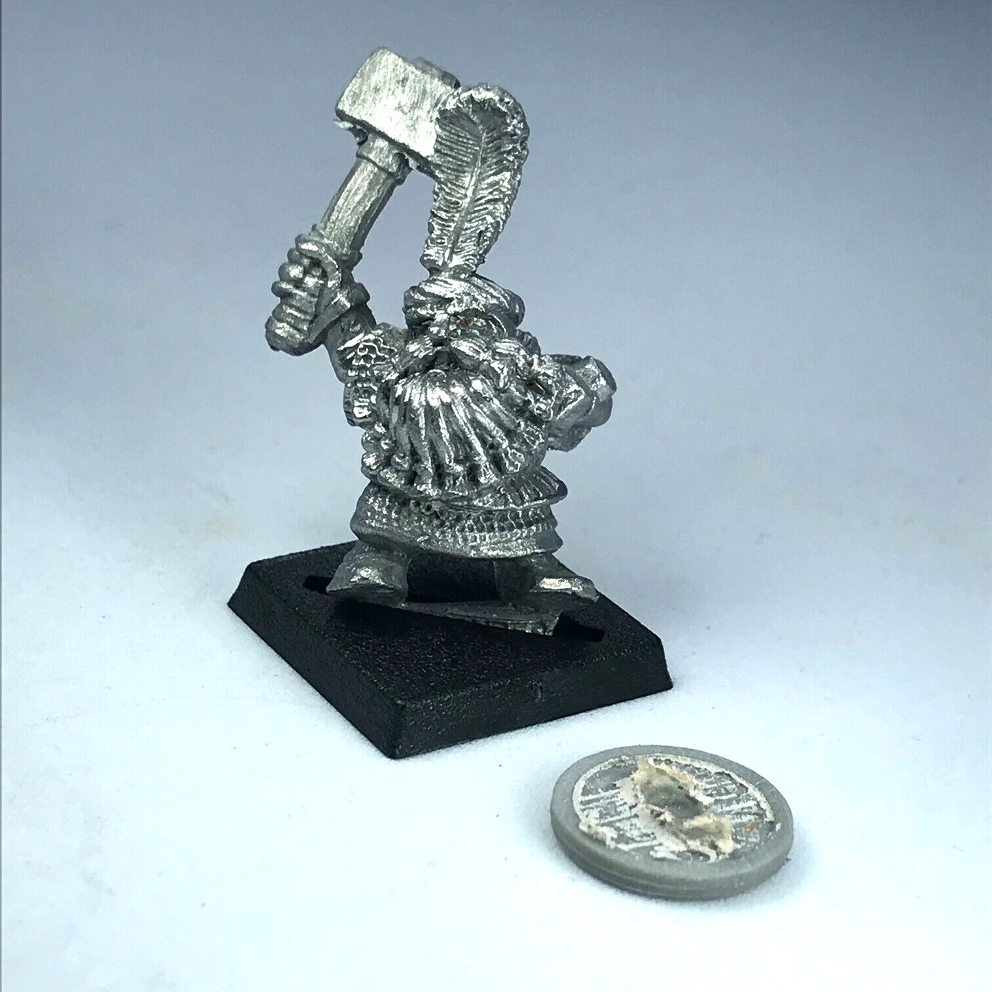 Dwarf Armoured Warrior - Citadel Warhammer Fantasy Classic Metal GW X128