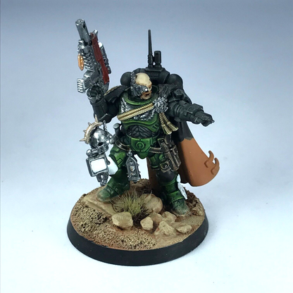 Salamanders Captain in Phobos Armour Space Marines Warhammer 40K Painted X10458