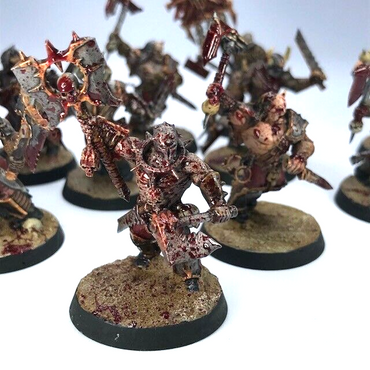 Bloodreaver Blades of Khorne Chaos - Painted - Warhammer Age of Sigmar C2702