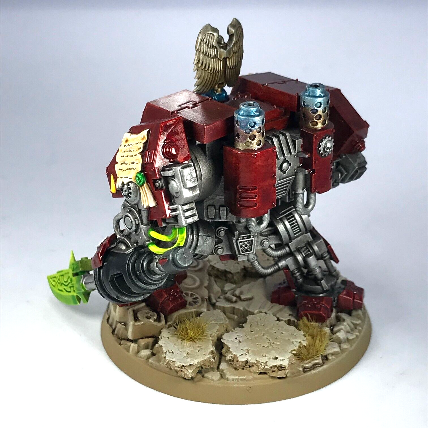 Space Marine Blood Angels Dreadnought - Painted - Warhammer 40K C3509