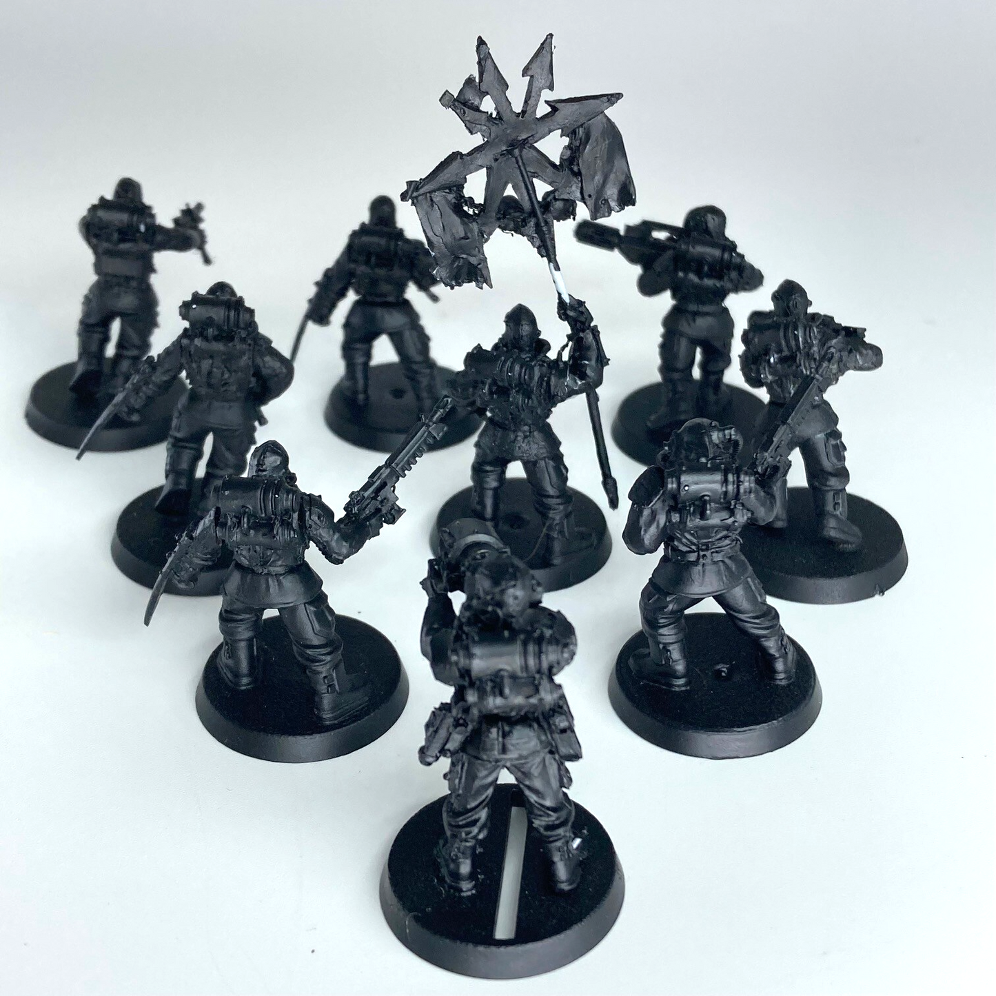 Traitor Guardsmen - Chaos Renegade Militia - Warhammer 40K GW Resin C6658