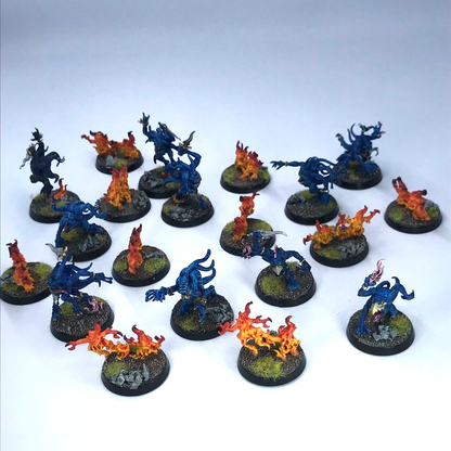 Blue Horrors of Tzeentch Chaos - Warhammer Age of Sigmar Painted C4028