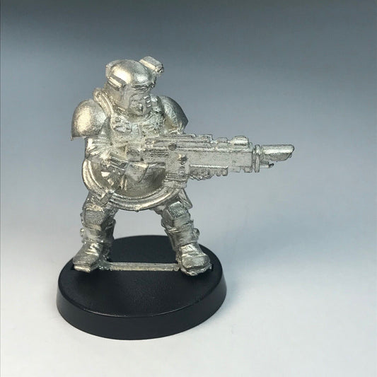 Metal Imperial Guard Kasrkin Stormtrooper Rifleman - Warhammer 40K X7104