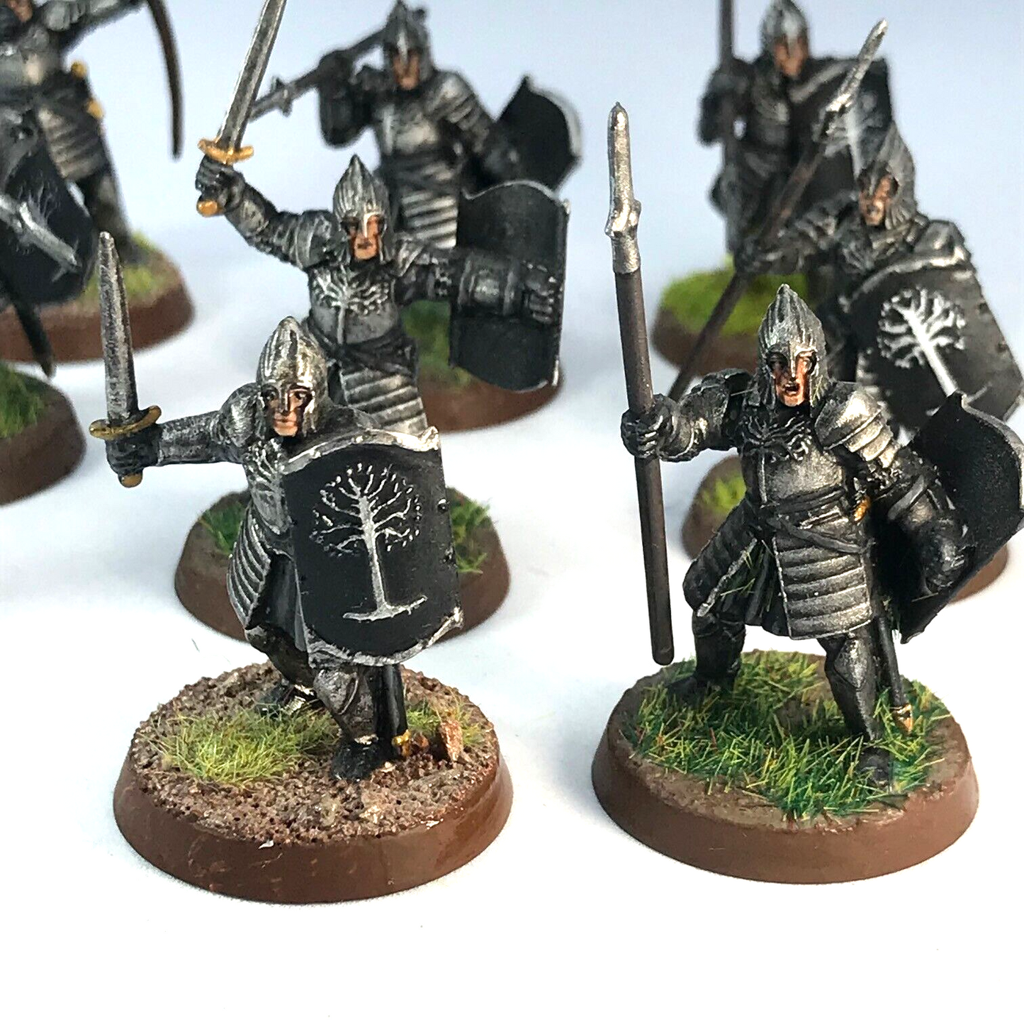 Minas Tirith Warriors Warhammer / Lord of the Rings Painted Games Workshop C4559