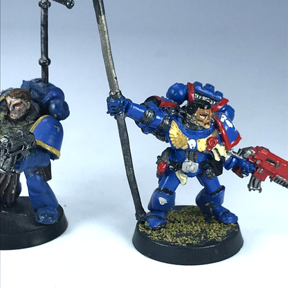 Classic Metal Space Marine Ultramarines HQ Captain - Warhammer 40K C2101