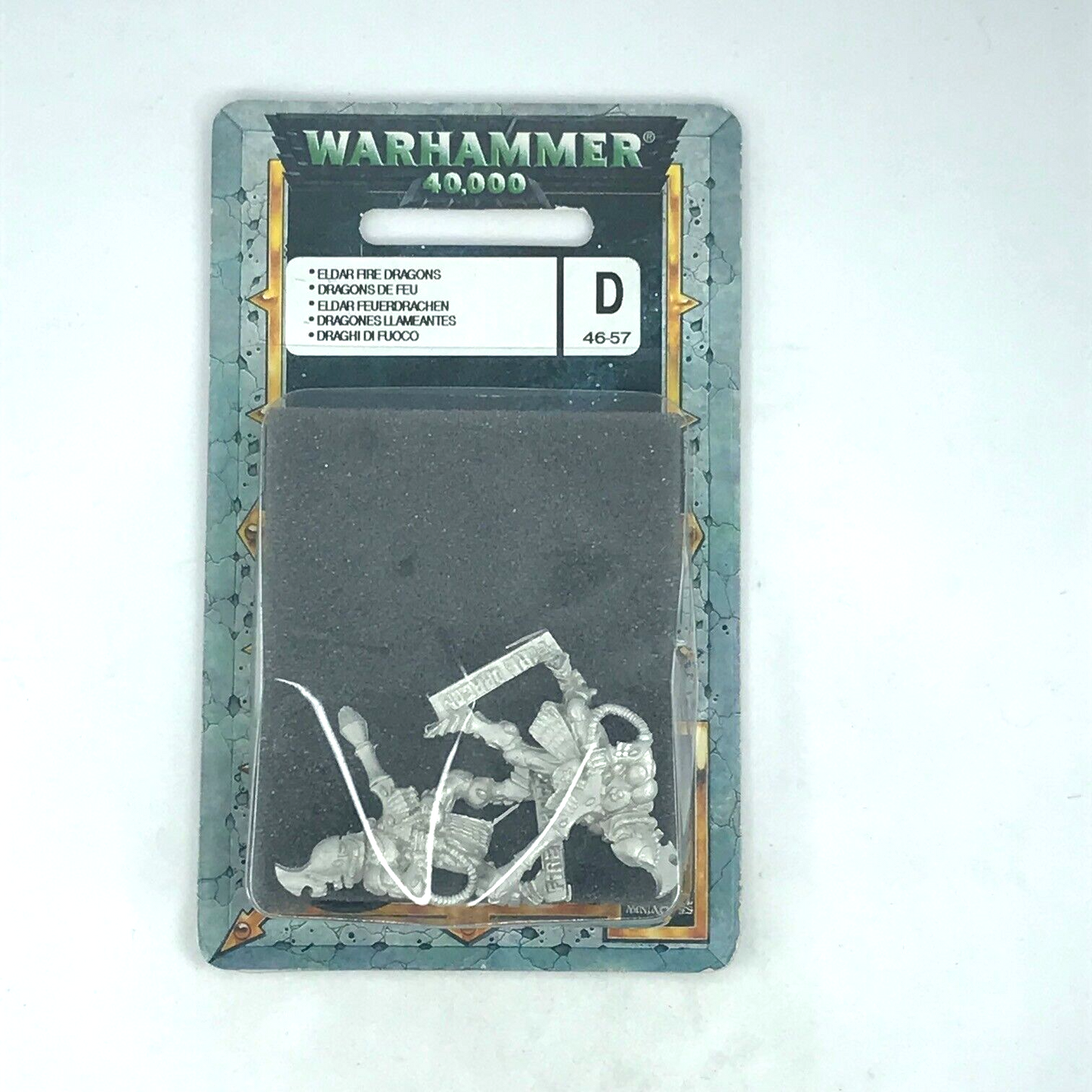 Metal Eldar Fire Dragon Aeldari Blister - Warhammer 40K C1715