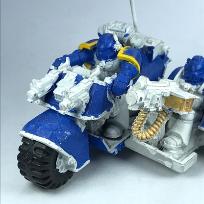 Classic Space Marine Attack Bike Vehicle - Warhammer 40K C3590