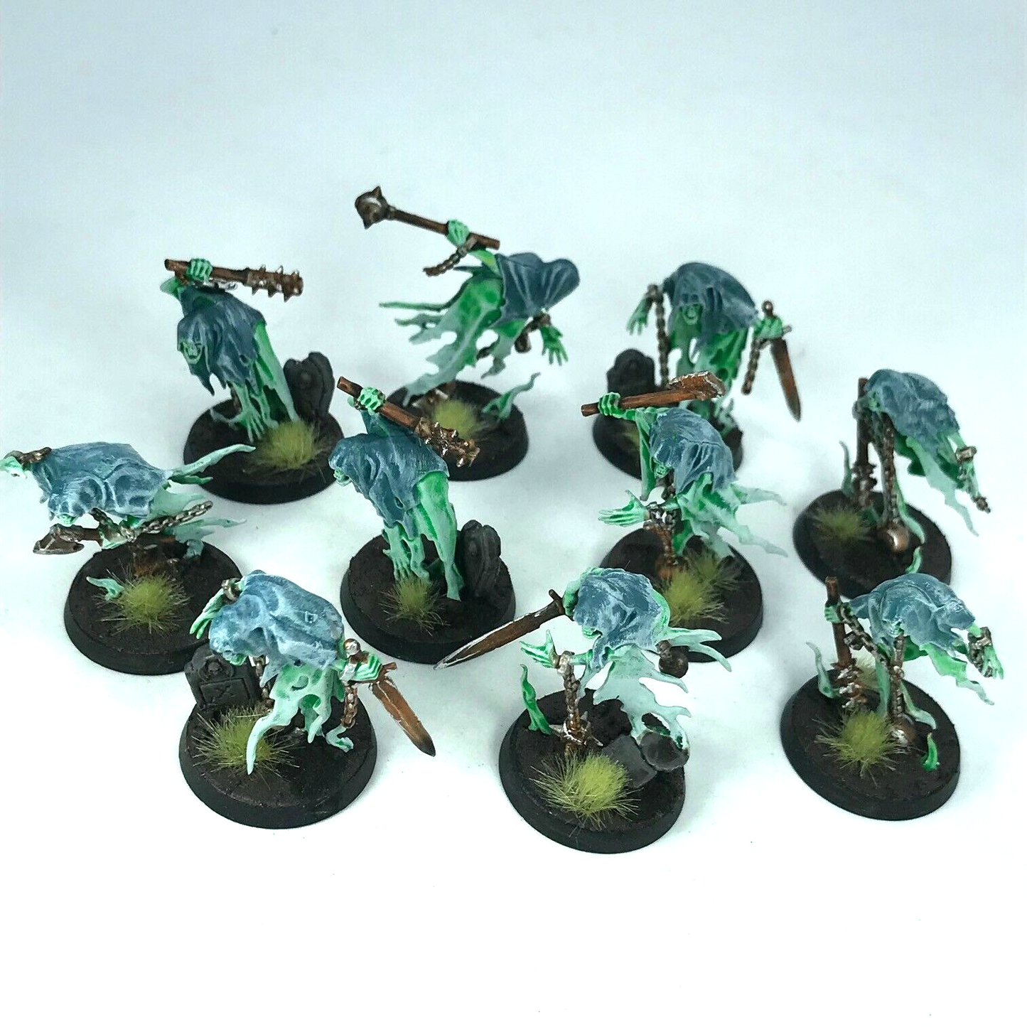 Nighthaunt Chainrasp Hordes - Painted - Warhammer Age of Sigmar C1738