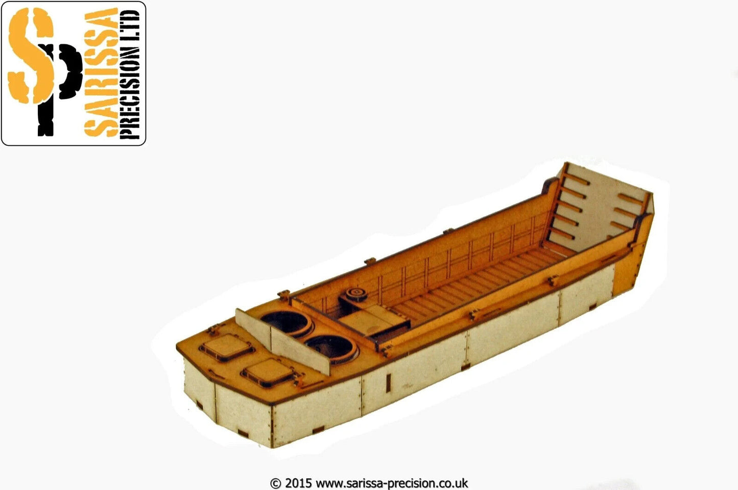 Landing Craft Vehicle - Pre-Cut MDF - Warlord Games Sarissa Precision LTD