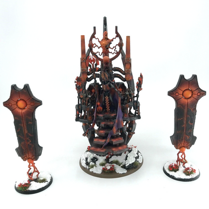 Necron Szarekh The Silent King Necrons - Painted - Warhammer 40K Games Workshop