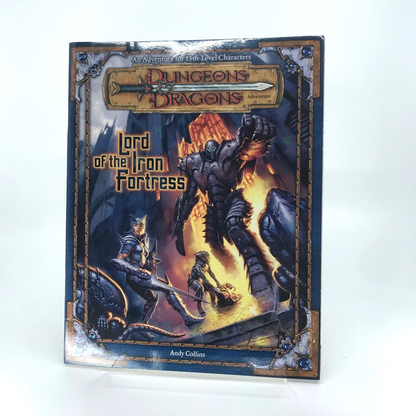 Lord of the Iron Fortress by Andy Collins Hardcover - Dungeons and Dragons D351