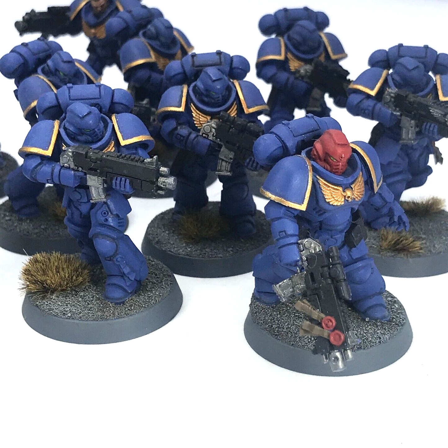 Primaris Intercessors Ultramarines Space Marines - Painted - Warhammer 40K C3003