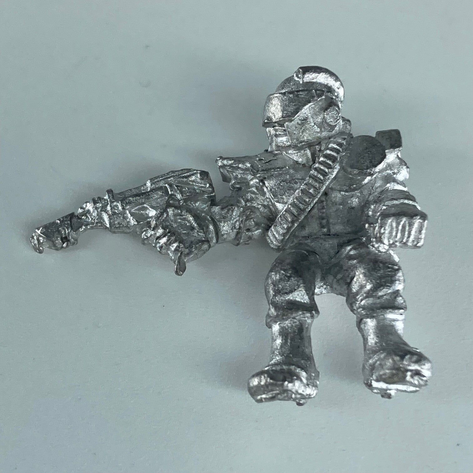 Imperial army land speeder rider - rogue trader 1988 warhammer 40k metal x4815