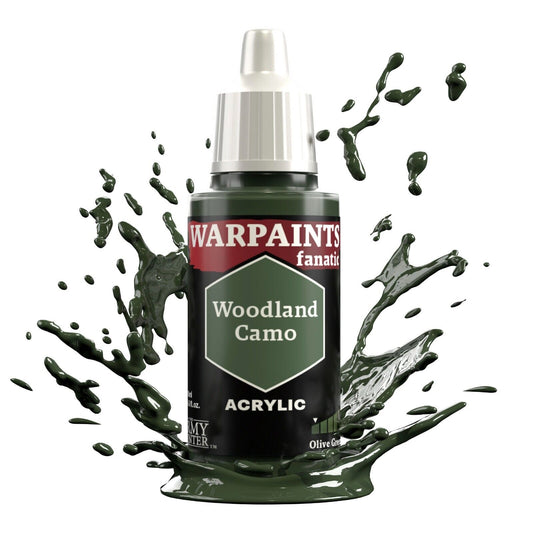 Woodland Camo Paint - Warpaints Fanatic 18ml - The Army Painter