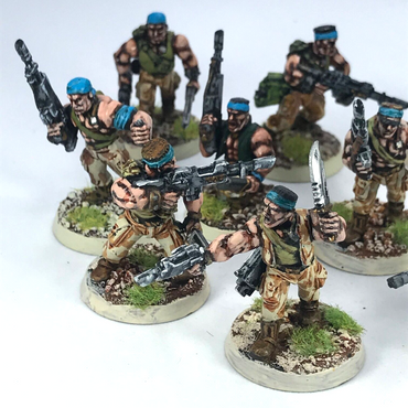 Imperial Guard Catachan Section Squad  - Painted - Warhammer 40K C1685