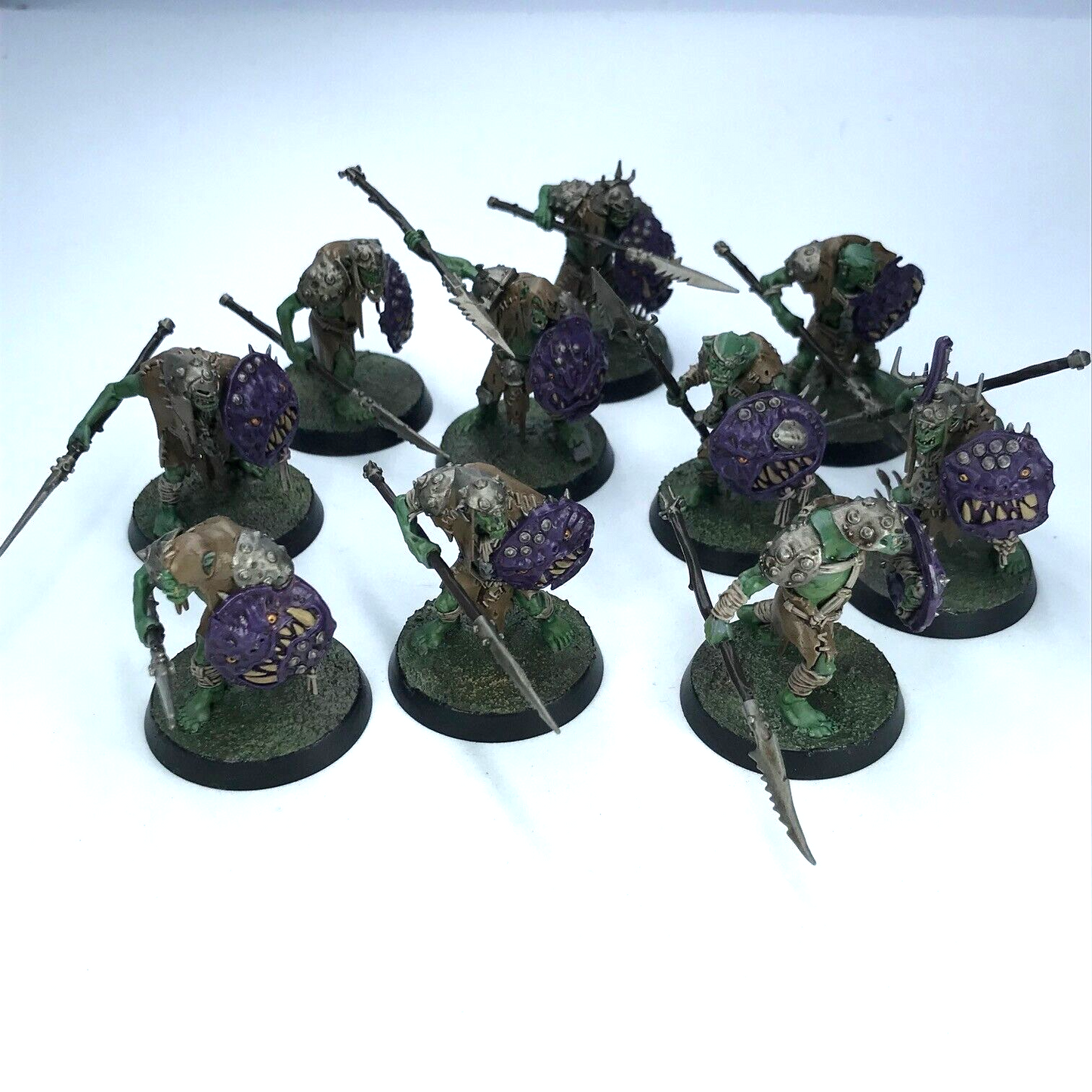 Gutrippaz with Stikkas  Orruk Warclans - Painted - Warhammer Age of Sigmar C2276