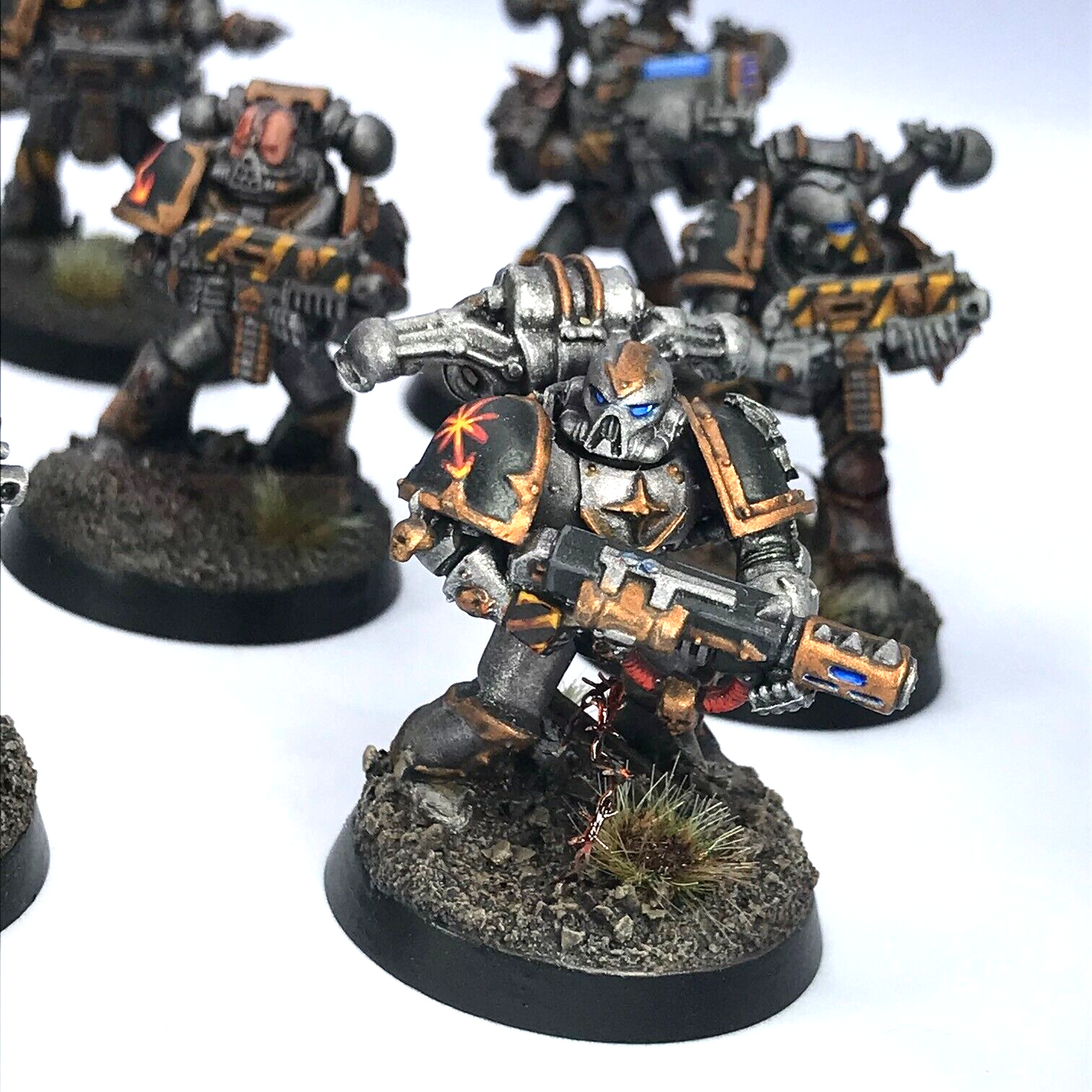 Iron Warriors Tactical Squad Space Marines - Painted - Warhammer 40K GW C2068