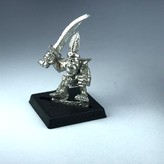 Forest Goblin with Sword Dated 1991 Metal Citadel Warhammer Fantasy X8552