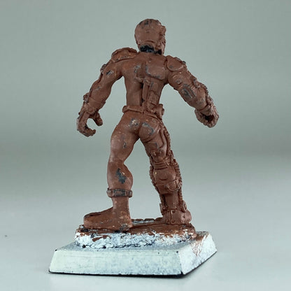 Cyborg Villain - Golden Hero Miniatures - Grenadier Heroes Classic Metal X9326