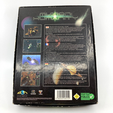 Mission Humanity PC Game Boxed - Vintage PC Game W133