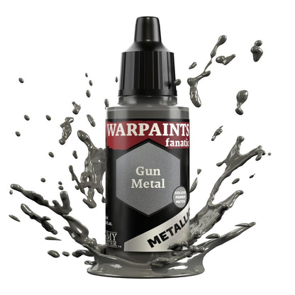 Gun Metal Paint - Warpaints Fanatic Metallic 18ml - The Army Painter