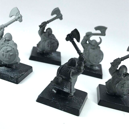 Dwarf Warriors with Shield & Axe Battle for Skull Pass - Warhammer Fantasy X3976