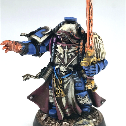 Space Marine Librarian - Painted - No Back Pack - Warhammer 40K X10181