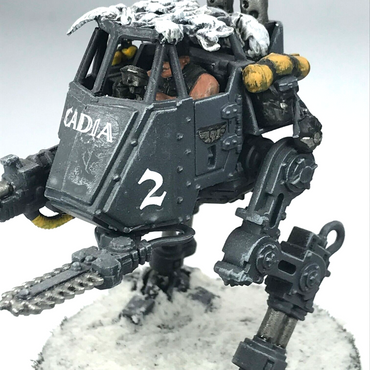 Cadian Sentinel Walker Imperial Guard - Painted - Warhammer 40K C633